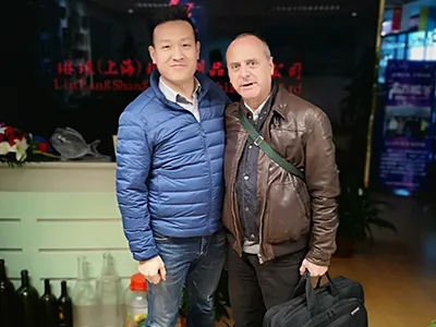 Polish client visit for glass ketchup bottles