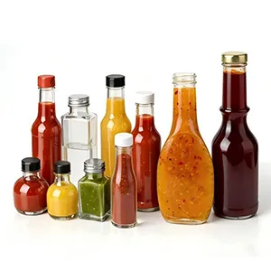 Glass Sauce Bottles