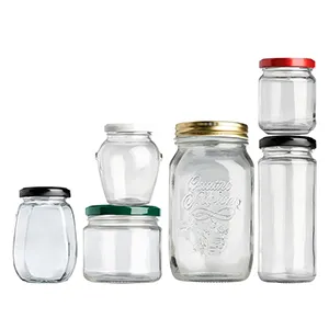 Glass Food Storage Jars