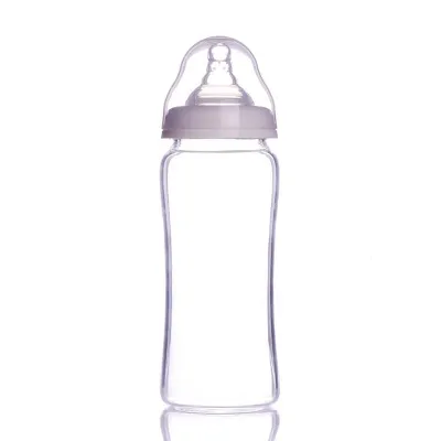 Standard glass baby bottles (240ml)