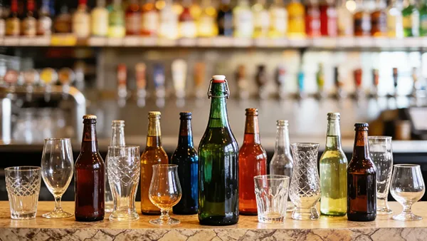 Glass Beer Bottles