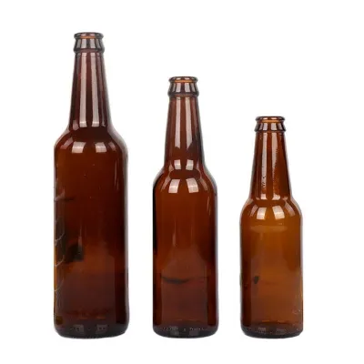 Amber glass beer bottles (250ml / 330ml / 500ml)