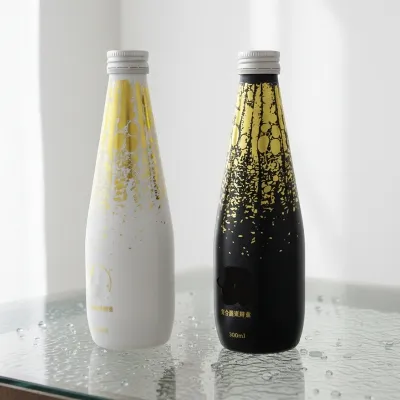 Available glass beverage bottle styles