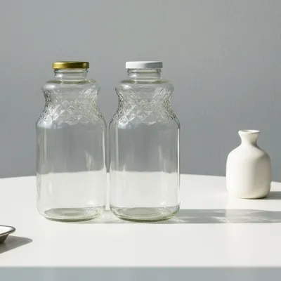 Available glass beverage bottle styles