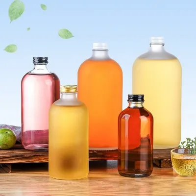 Available glass beverage bottle styles