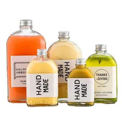 Available glass beverage bottle styles