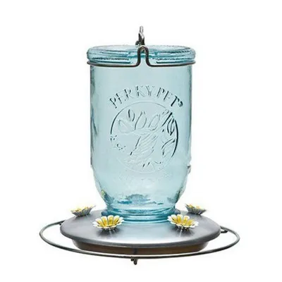 Glass Bird Feeders