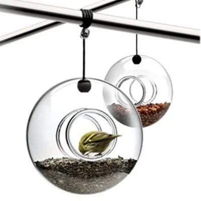 Glass Bird Feeders
