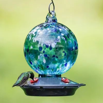 Glass Bird Feeders