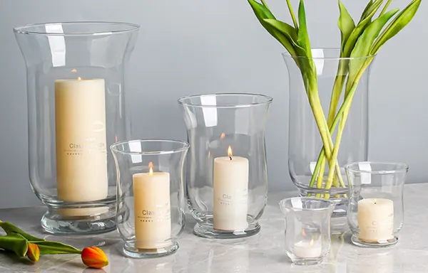 Glass Candle Holders & Votive Cups