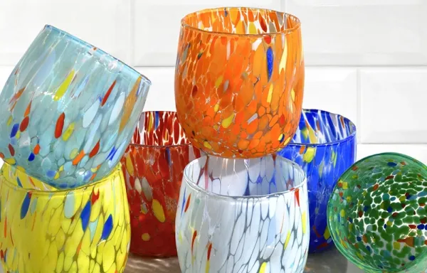 Glass Candle Holders & Votive Cups