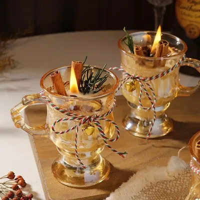Glass Candle Holders & Votive Cups