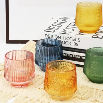 Glass Candle Holders & Votive Cups