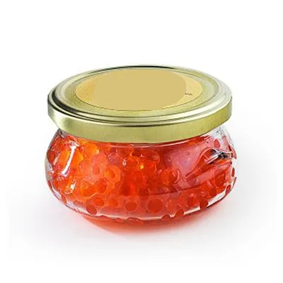 Glass Caviar Jars