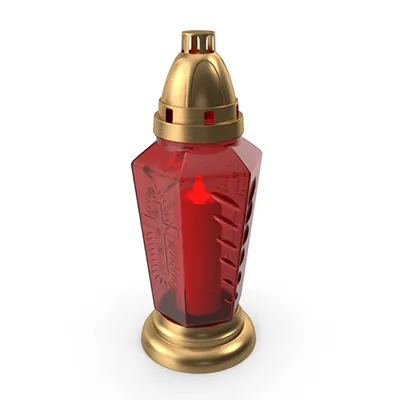 Glass Cemetery Lights