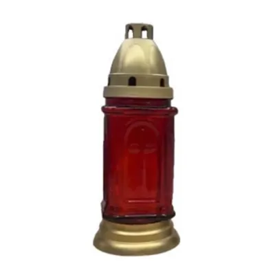 Glass Cemetery Lights & Glass Tomb Lamps