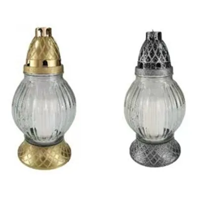 Glass Cemetery Lights & Glass Tomb Lamps