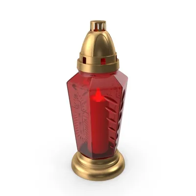 Glass Cemetery Lights & Glass Tomb Lamps