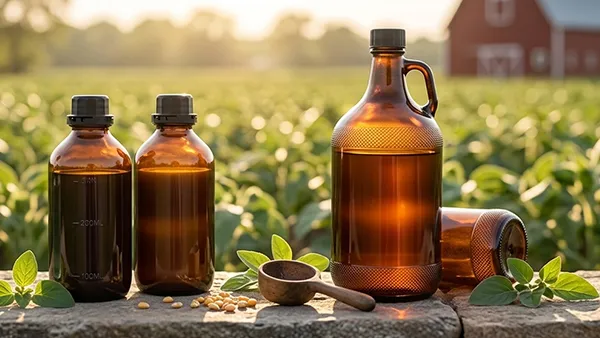 Glass Chemical Bottles