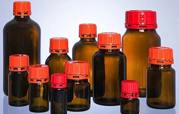 Glass Chemical Bottles