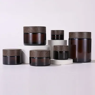 Available glass cosmetic container styles