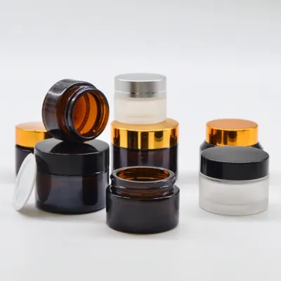 Available glass cosmetic container styles