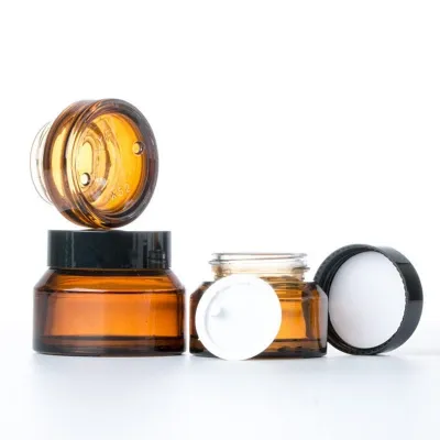 Available glass cosmetic container styles