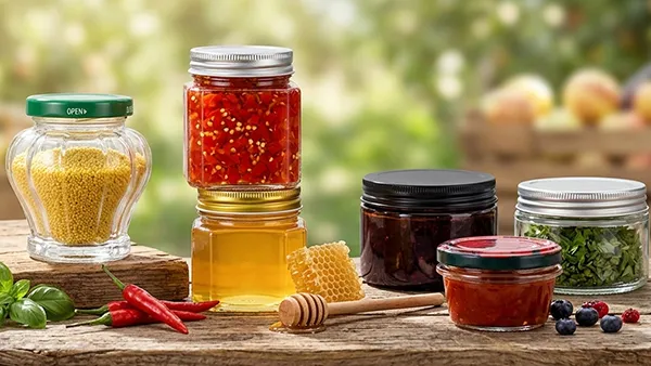 Glass Food Storage Jars