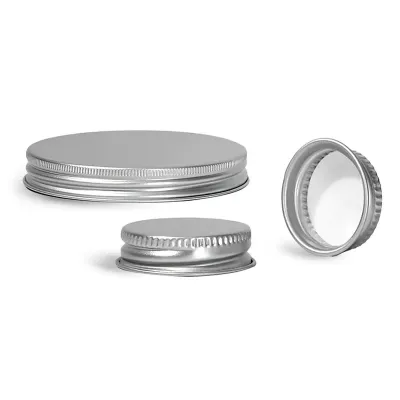 Aluminum PE-lined caps