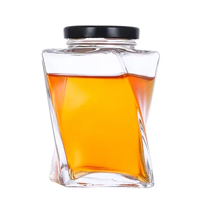 Glass Honey Jars