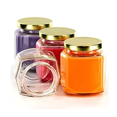 Available glass honey jar styles