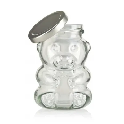 Available glass honey jar styles
