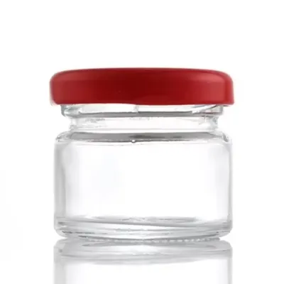 Available glass honey jar styles