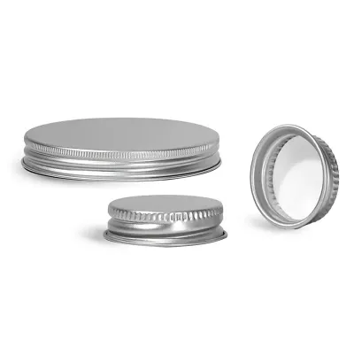 Aluminum PE-lined caps 