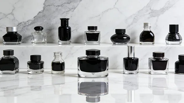 Glass Ink Bottles