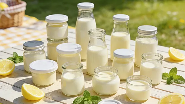 Glass Containers for Dairy Products