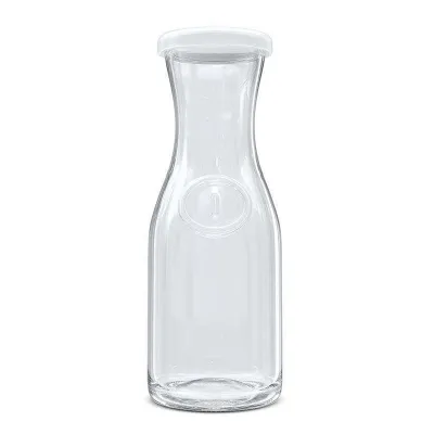 Wide-mouth glass milk bottles (500ml / 1000ml)