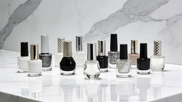 Glass Nail Polish Bottles