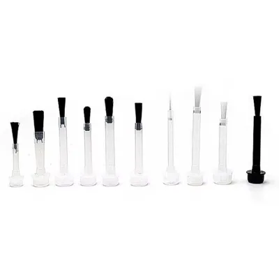 Available glass nail polish bottle styles