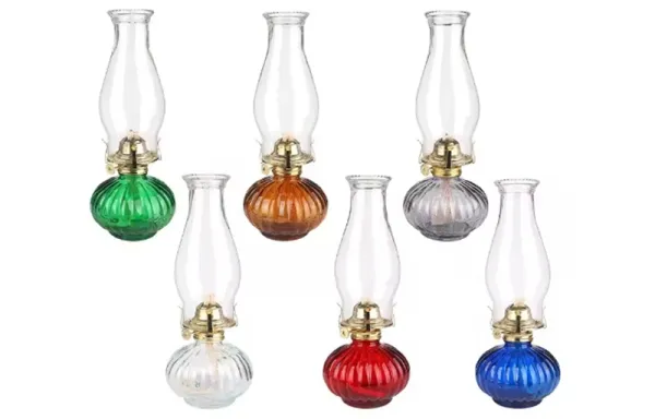 Glass Oil Lamp Bottles