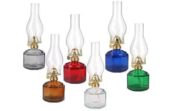 Glass Oil Lamp Bottles