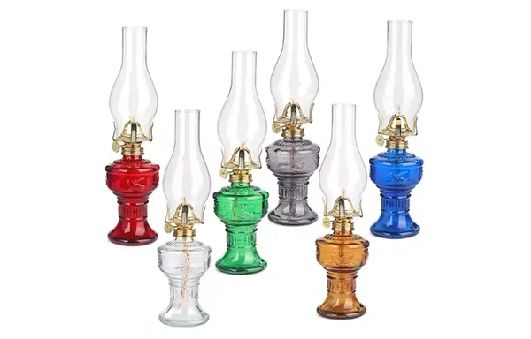 Glass Oil Lamp Bottles
