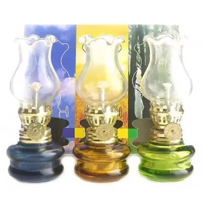 Glass Oil Lamp Bottles