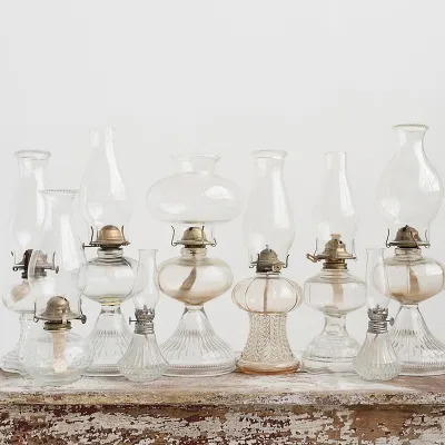 Glass Oil Lamp Bottles