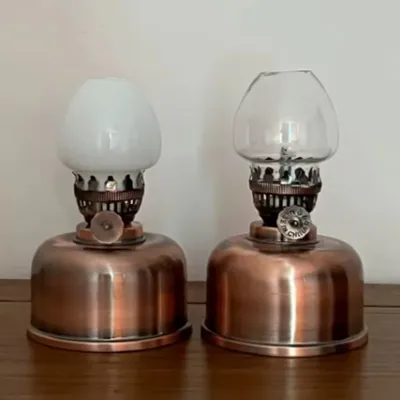 Glass Oil Lamp Bottles