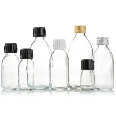 Glass Oral Liquid Bottles