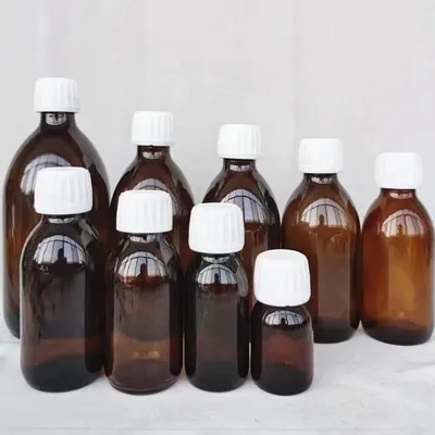 Glass Oral Liquid Bottles