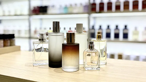 Glass Perfume Bottles