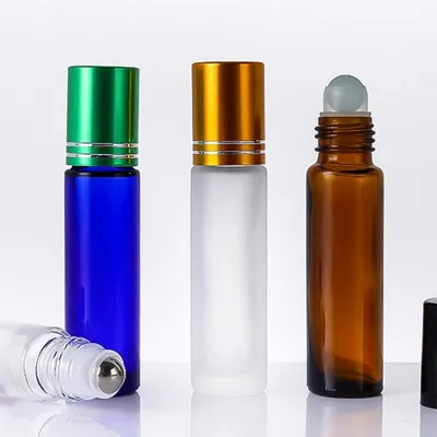 10 ml glass roll-on bottle