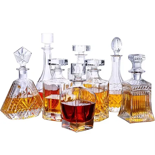Glass Spirits Bottles
